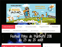 Tablet Screenshot of festival-enfant.com